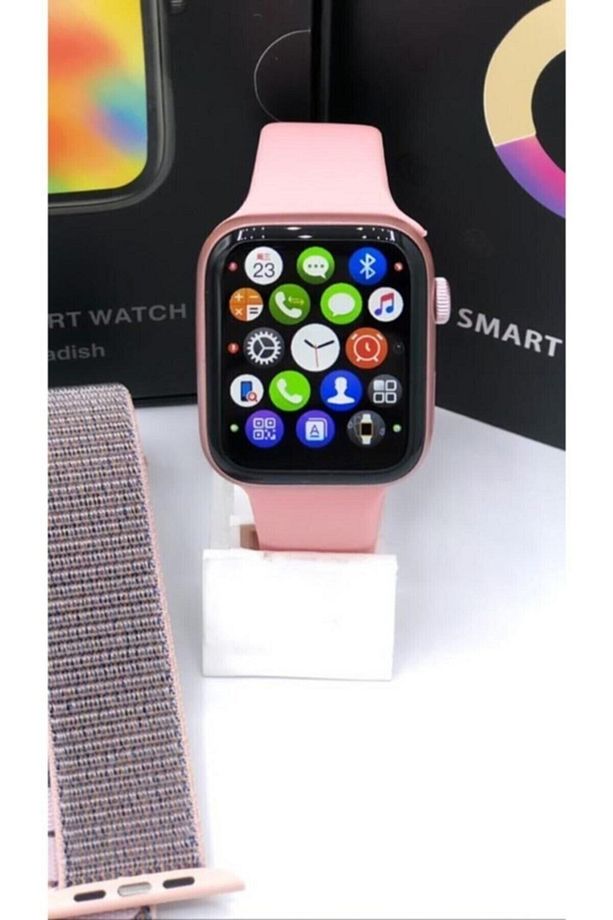Smart Watch 6s Akıllı Saat Konuşma Özellikli Türkçe Menü Yan Tuşlar Aktif Uygulama - 2
