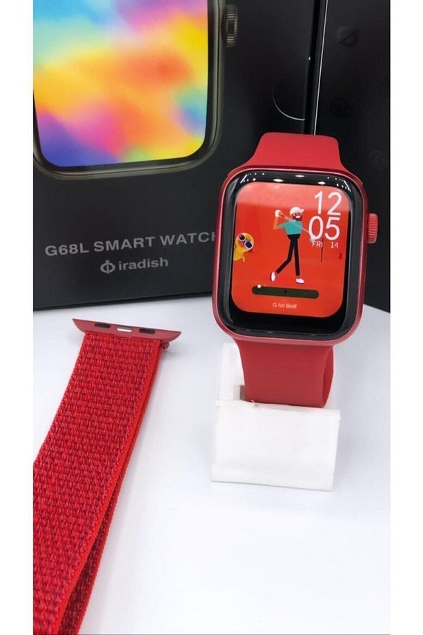 G68l Smart Watch 6s Akıllı Saat Konuşma Özellikli Türkçe Menü Yan Tuşlar Aktif Uygulama - 1