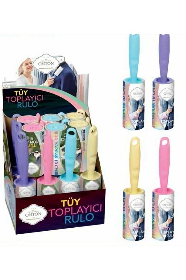 60 Yapraklı Myclean Yapışkanlı Tüy Toplama Rulosu Paketi ( 12 Adet ) - 1