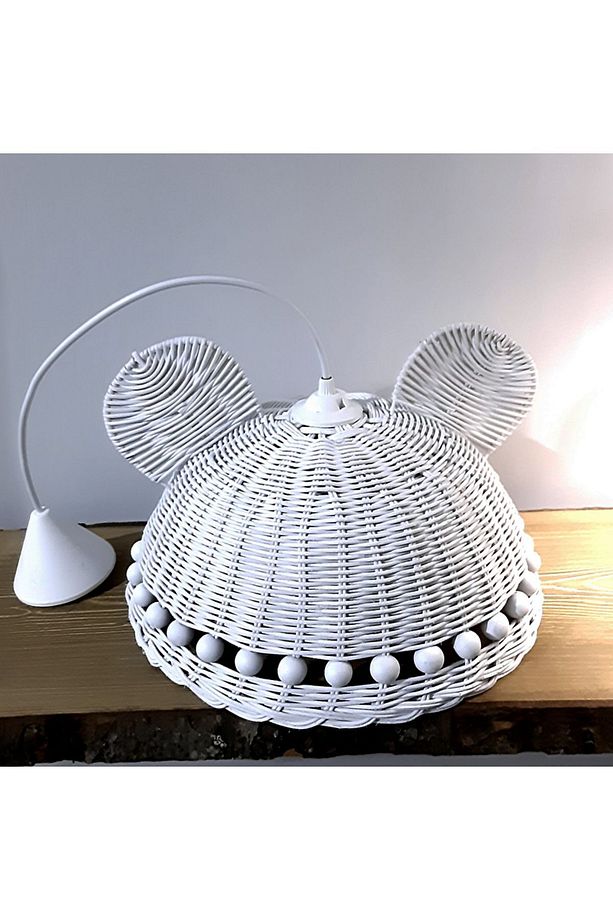 Rattan, Bambu, Hasır Sarkıt Avize Tavşan, Ayı Kulak Çocuk Odası - 1
