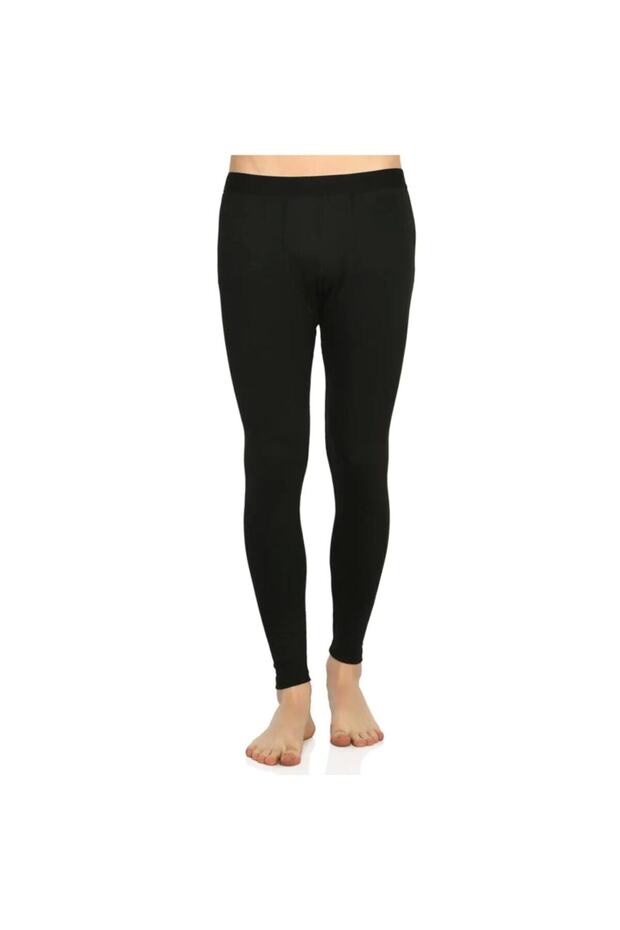 Men's Black Thermal Tights