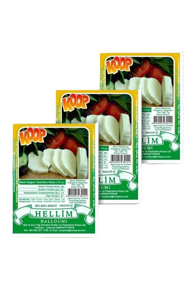 Hellim Peyniri 250 gr-3luset - 1