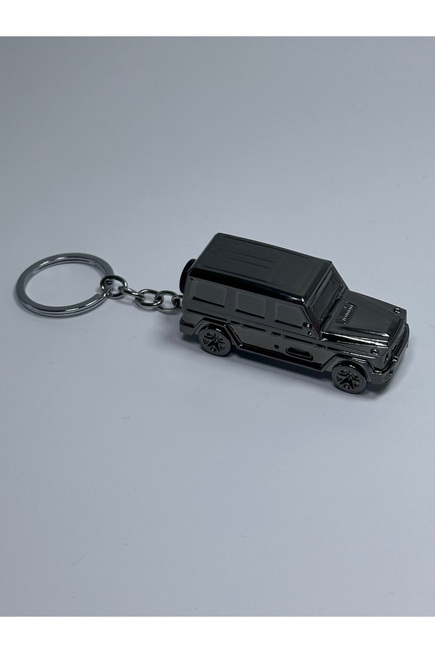 Şarjlı Araba Modeli Led Işıklı Anahtarlık Çakmak - 1