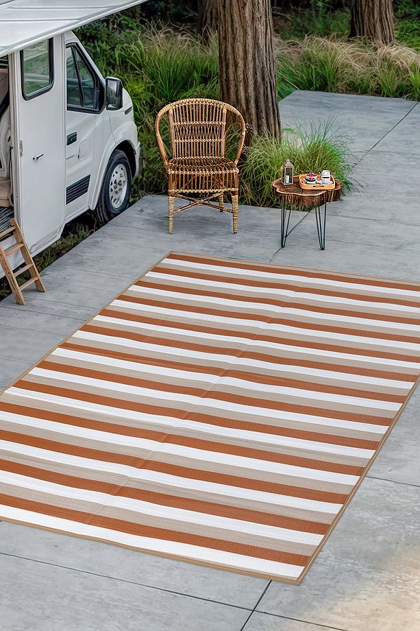 180X270 8-10 Kişilik Katlanabilir Yıkanabilir Kamp Çadır Mat Plaj Piknik Hasırı Bahçe Halısı Kilim - 1