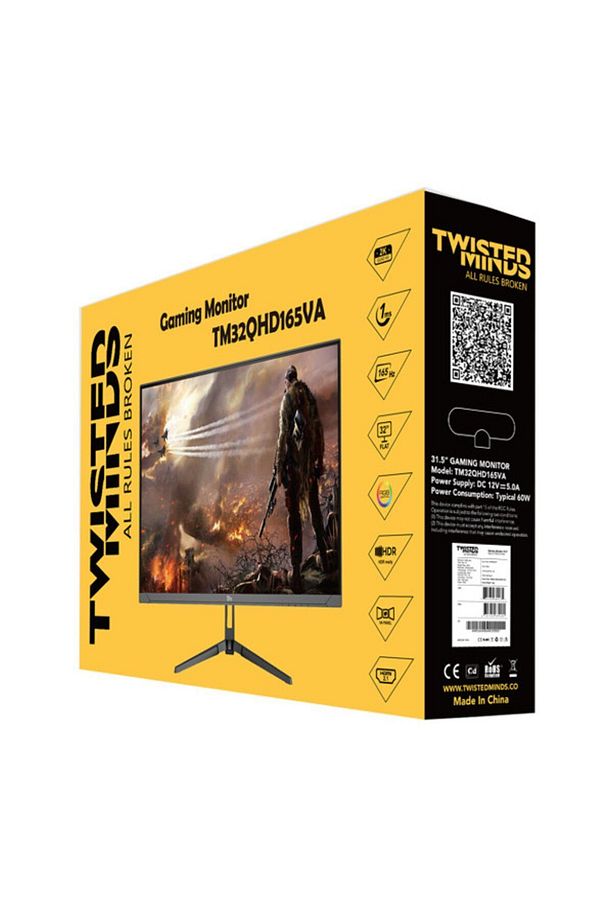 32” TM32QHD165VA QHD 165HZ 1MS HDMI DP HDR FAST VA ÇERÇEVESİZ GAMING MONİTÖR - 5