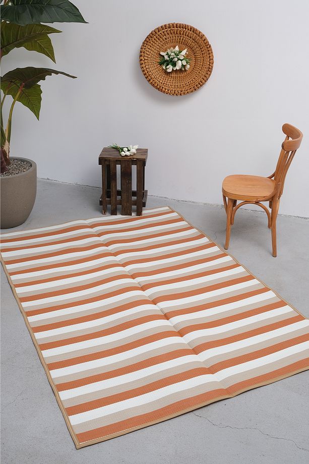 180X270 8-10 Kişilik Katlanabilir Yıkanabilir Kamp Çadır Mat Plaj Piknik Hasırı Bahçe Halısı Kilim - 9