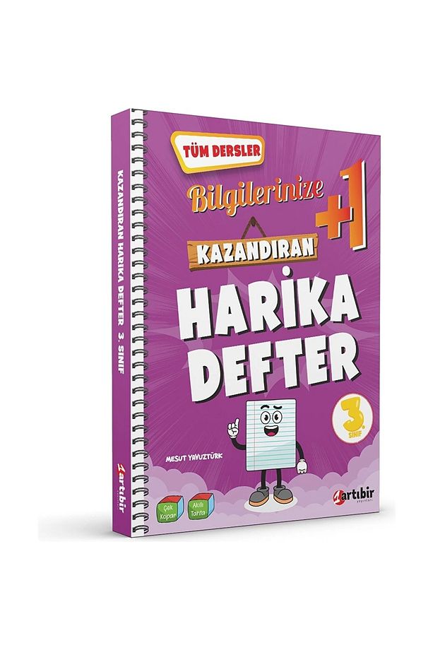 3 sınıf Tüm Dersler HARİKA DEFTER (Etkinlikli Sorular ve Yeni Nesil Sorular) - 1