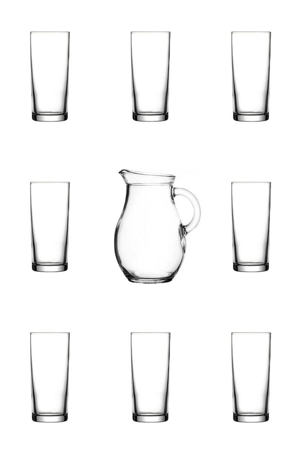 7 Parça Rakı Keyif Seti ( Bardak + Sürahi )