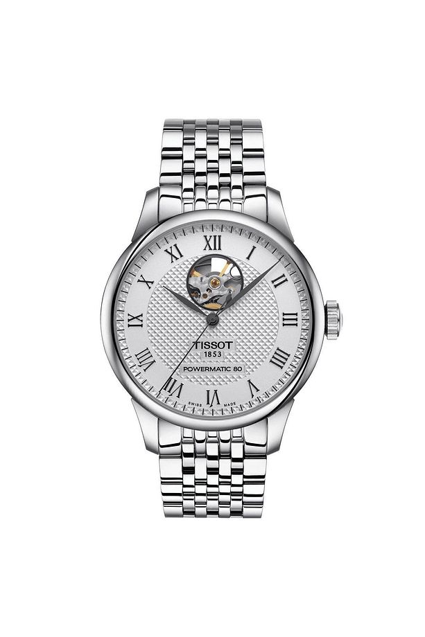 Le Locle Powermatic 80 Open Heart T006.407.11.033.02 Erkek Kol Saati - 1