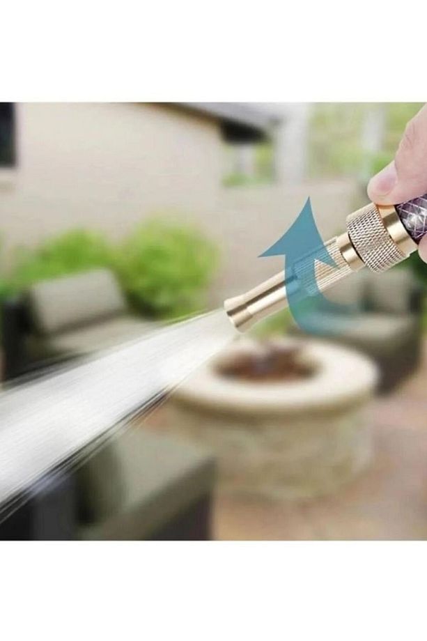 Yüksek Basınçlı Ayarlanabilir Bahçe Sulama  Araba Yıkama Tazyikli Su Püskürtme Tabancası - 4