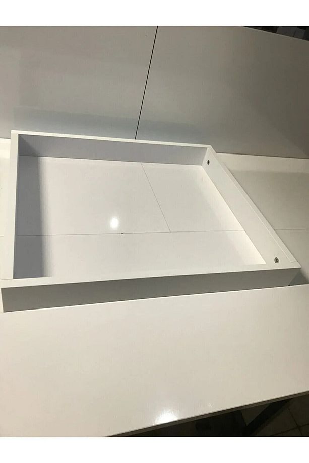60 Cm Beyaz Ankastre Ocak Altı Tezgah Aparatı Kabini - 3