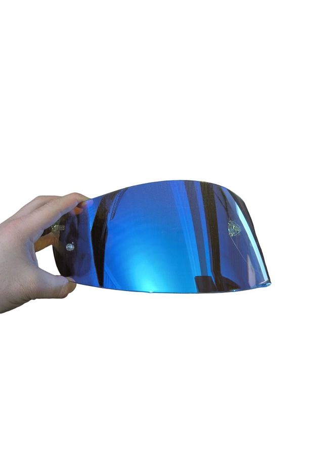 K5 K5S K3SV K1 K1S Kompakt St Kask Vizörü Şeffaf Mavi - 3