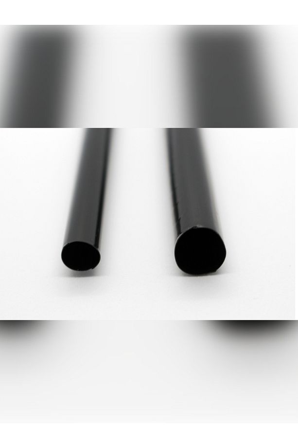 Bubble Tea Pipet 100lü 22 Cm Kalın Pipet ( SİYAH) - 5