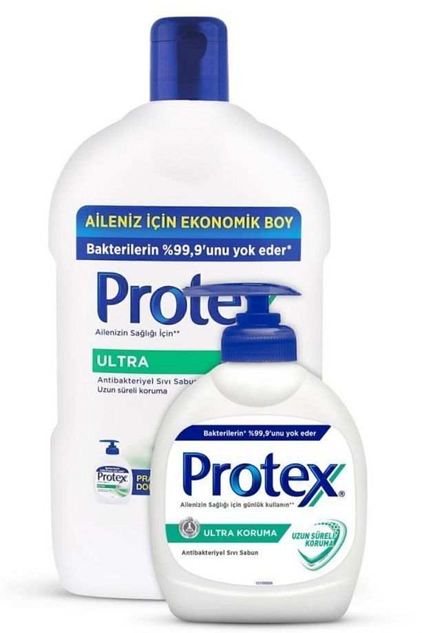 & Protex Avantajlı Sıvı El Sabunu Paketi 1500 ml + 300 ml x 2 Adet - 3