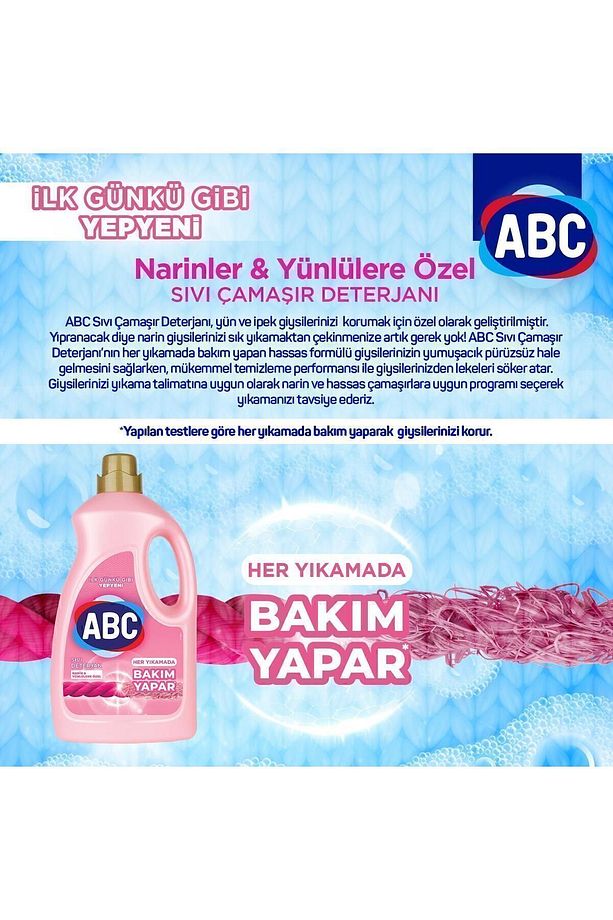 Narinlere Özel Sıvı Deterjan 2.7 Lt - 3