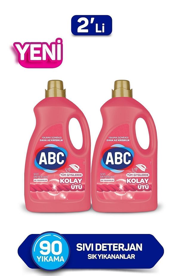 Sıvı Deterjan Kolay Ütü 2'li Set 2.7 Lt - 1