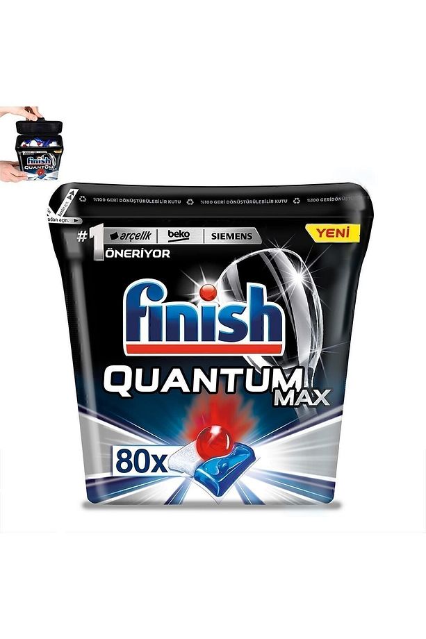 Quantum Max 80 Kapsül Bulaşık Makinesi Deterjanı Tableti - 2