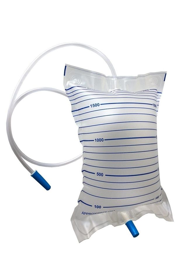 Musluklu Idrar Torbası 2000 Ml (20'li Paket) - 1