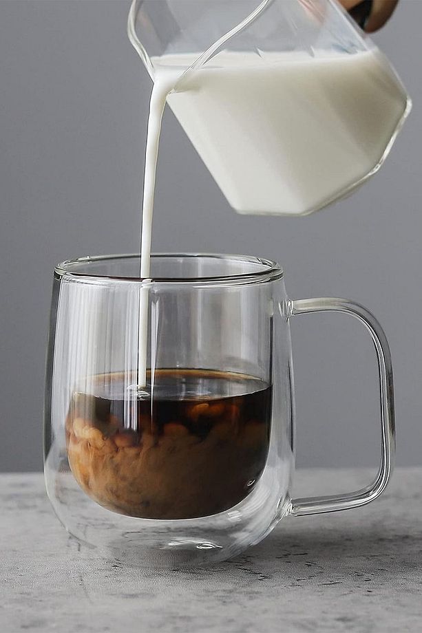 2 Adet Kulplu Çift Cidarlı Cam Çay Ve Kahve Kupası 250 ml - 3
