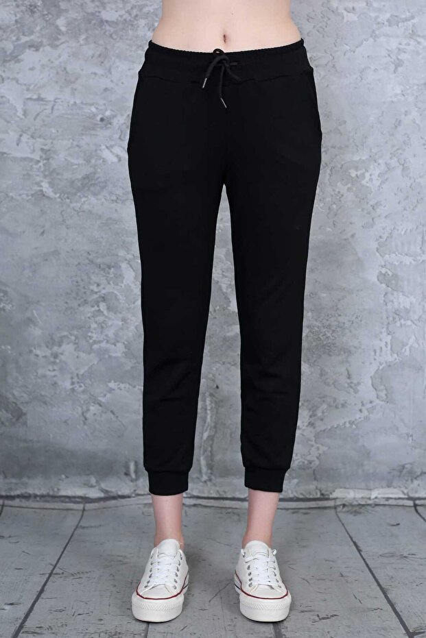 JOGGER CEPLİ KREP PANTOLON - 2