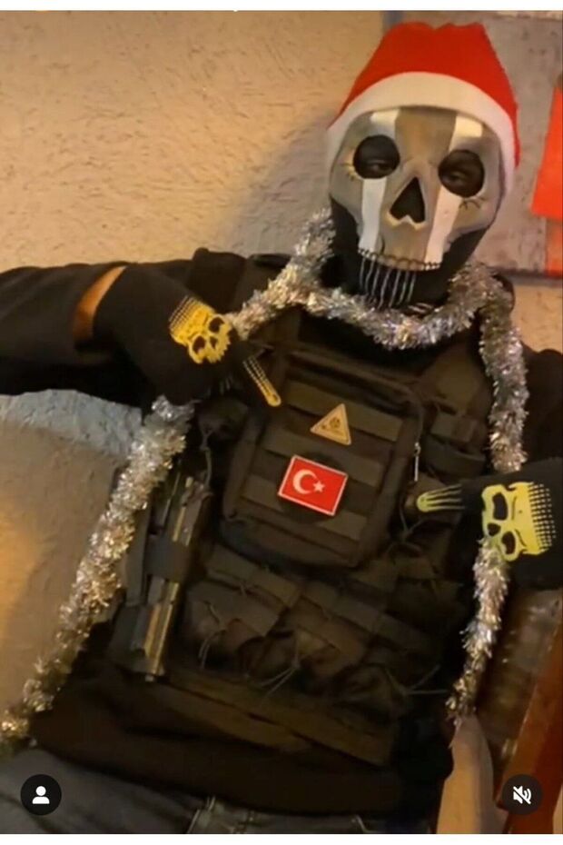 Simon Riley Ghost maskesi - 5