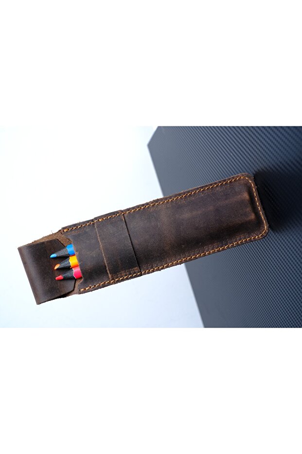 El yapımı deri kalemlik - 2