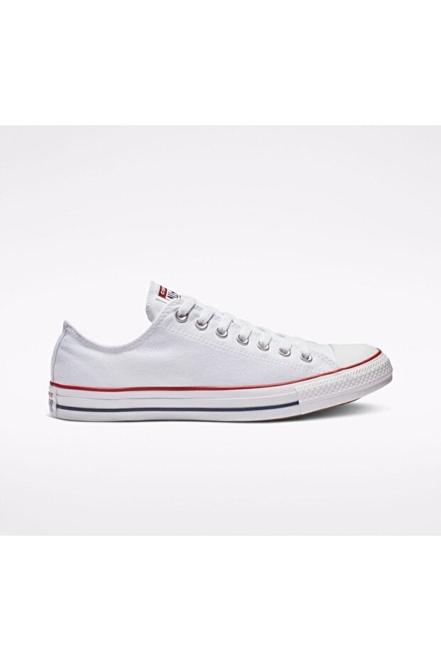 Unisex White Lace-up Chuck Taylor All Star Sneaker
