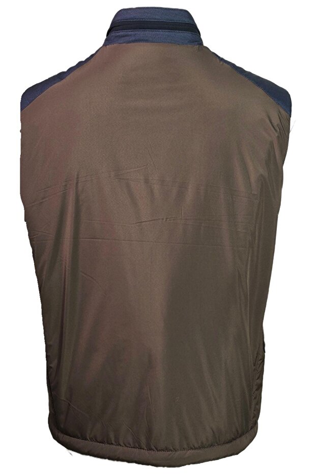 3229203 Erkek Yelek Indigo - 3