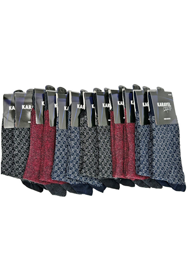 Jakarli Men's Socks 12-Pack