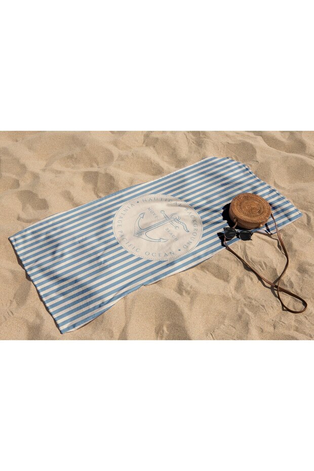 Beach and Bath Patterned Towel - 8