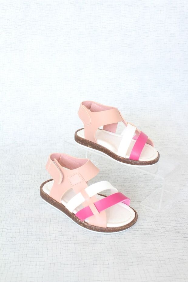 Devojčice, roze sandale - 2