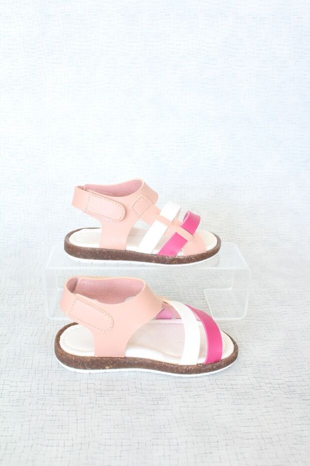 Devojčice, roze sandale - 4