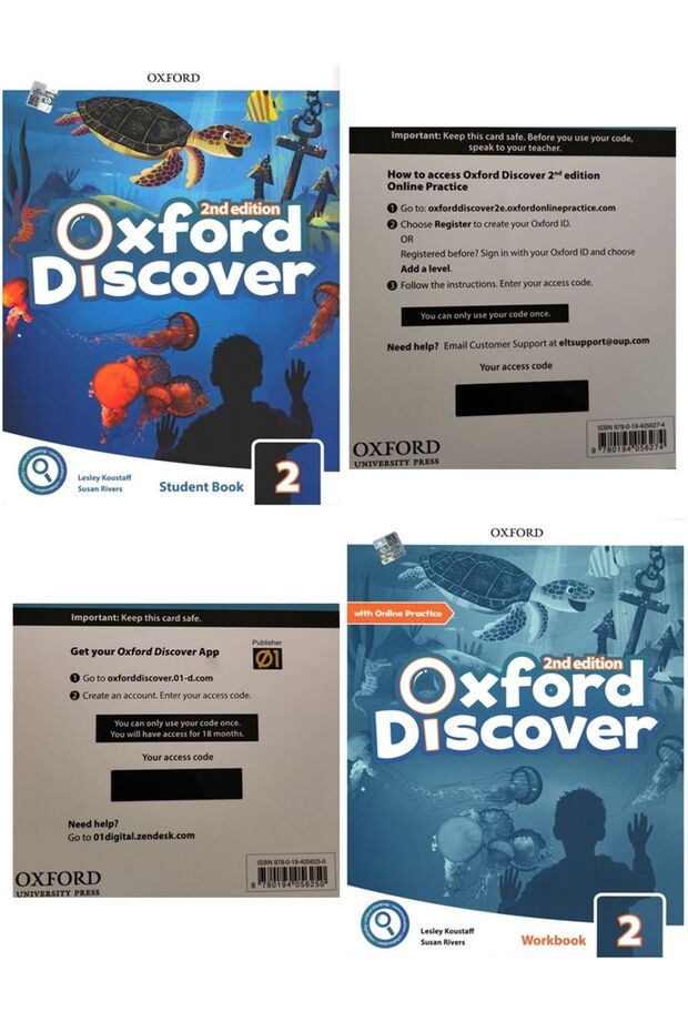 Oxford Discover (2nd) 2 Student Book with APP + Workbook with Online Practice - 1