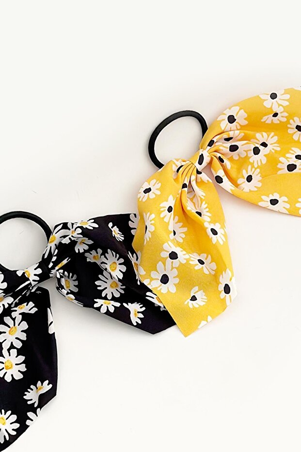 قطعتان من القوس بنمط ديزي - مشبك مطاطي معلق - 2