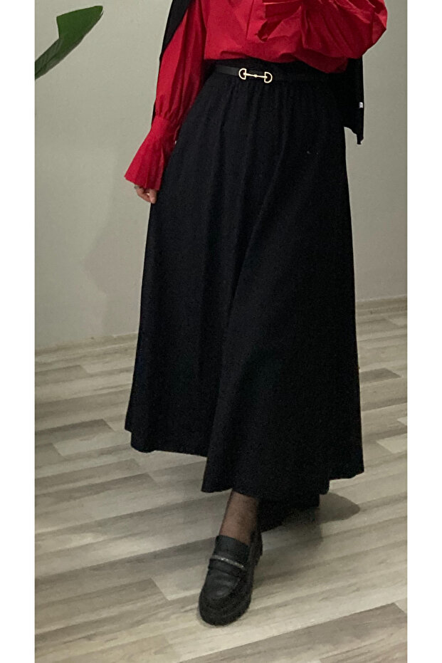 GABARDİN KUMAŞ ETEK - 2