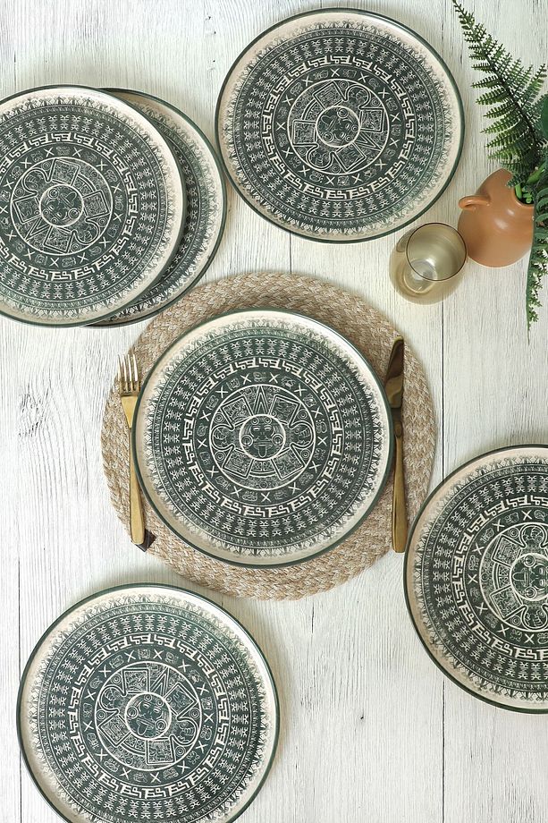 Maya Nordic Servis Tabağı 28 Cm 6 Adet 20788 - 3
