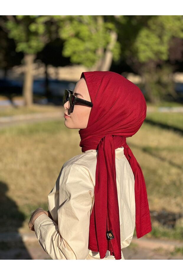 OZMİN COMBED COTTON SHALT WITH TOOK SURAN AND NON-SLIP