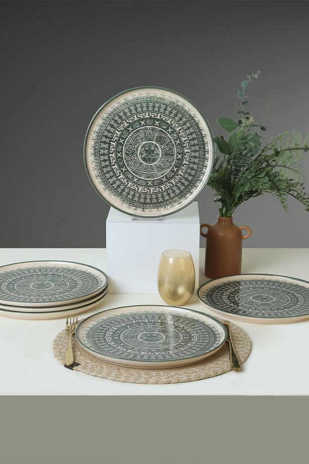 Maya Nordic Servis Tabağı 28 Cm 6 Adet 20788 - 4