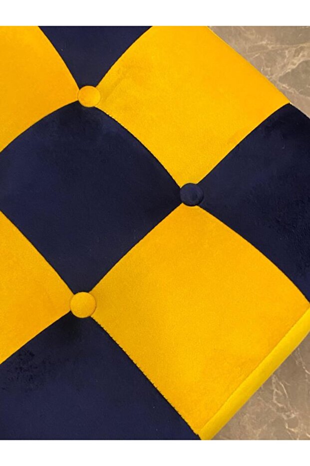 Kanarya Pacwork Puf - 2