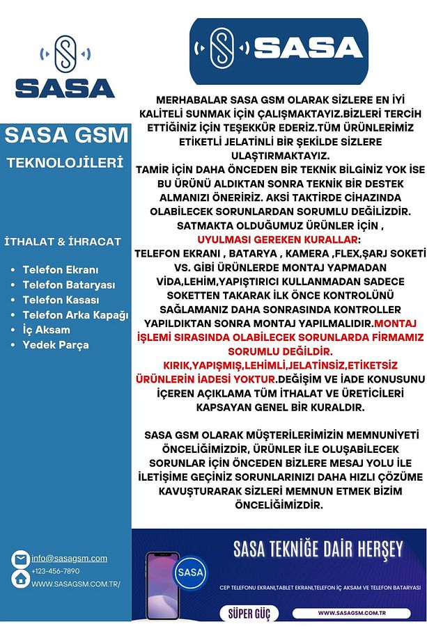 OPPO A16 UYUMLU LCD DOKUNMATİK EKRAN ÇITASIZ SİYAH ORJİNAL(TAMİR SETİ HEDİYELİ) - 4