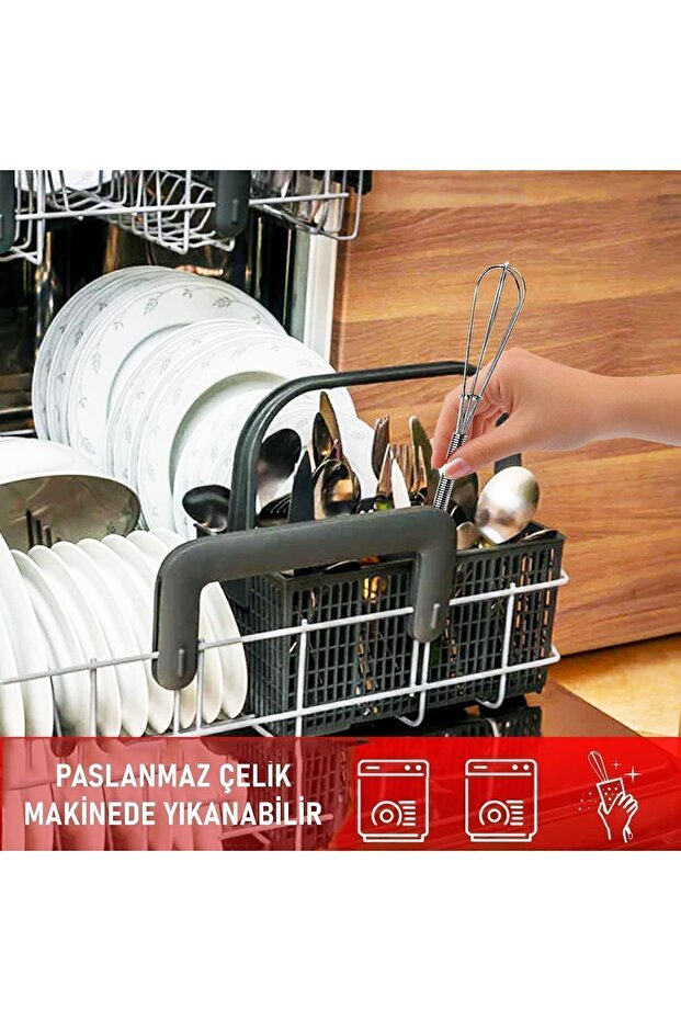 Sciacca Mini Çırpıcı Çelik 2 adet - 4