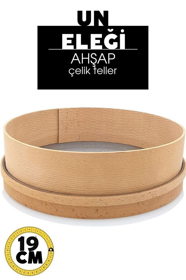 Ahşap Un Eleği 19 CM 715122 - 1