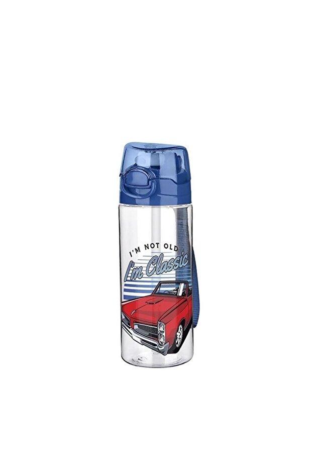 RIO PATTERNED LOCKING POLYCARBON flask & water bottle with straw 500 ML - 3