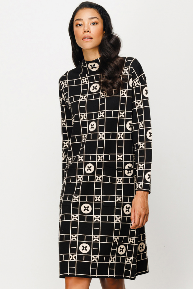 On Midi Boy Triko Elbise - 2