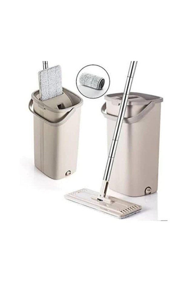 Magic Flat Tablet Mop Temizlik Seti Spinmop - 1