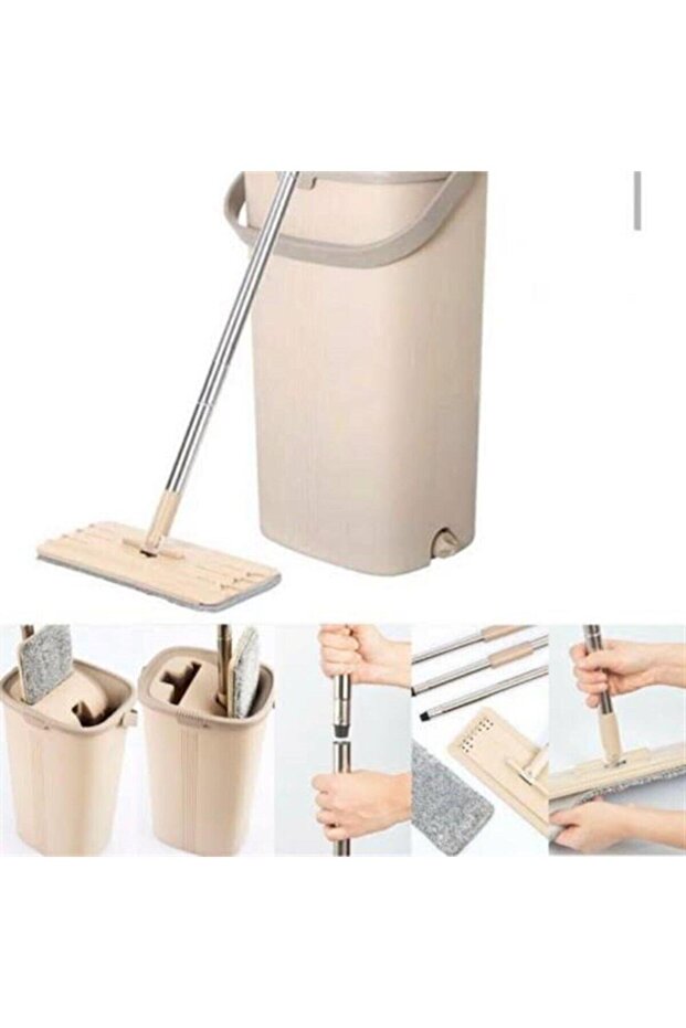 Magic Flat Tablet Mop Temizlik Seti Spinmop - 2