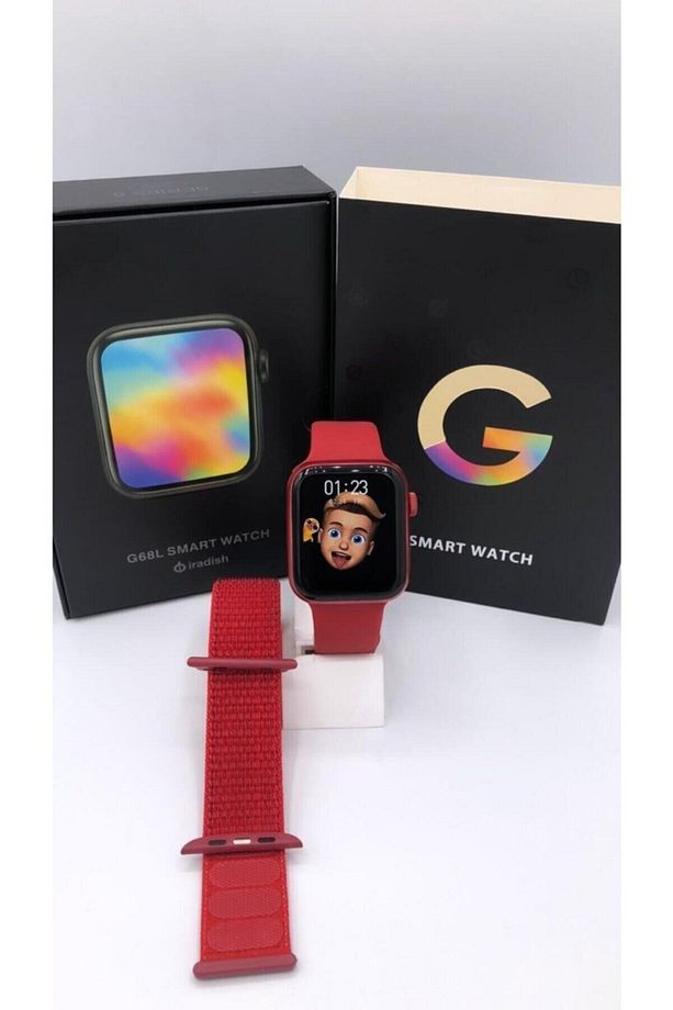G68l Smart Watch 6s Akıllı Saat Konuşma Özellikli Türkçe Menü Yan Tuşlar Aktif Uygulama - 2