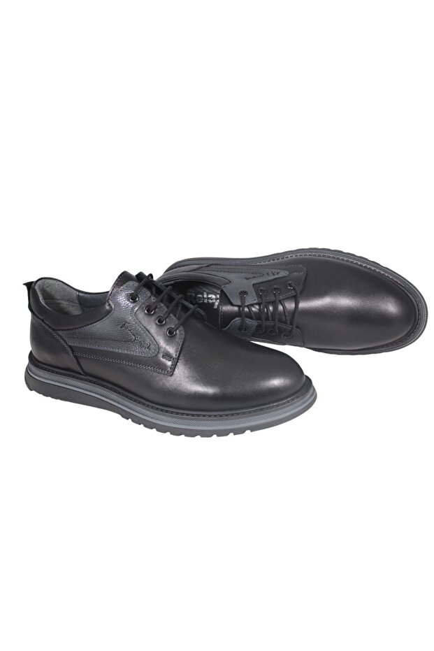 Genuine Leather Non-Slip Thermo Sole Oxford Classic Winter Men's Shoes