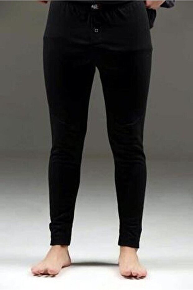 Men's Black Thermal Thermal Cool Underwear Tights