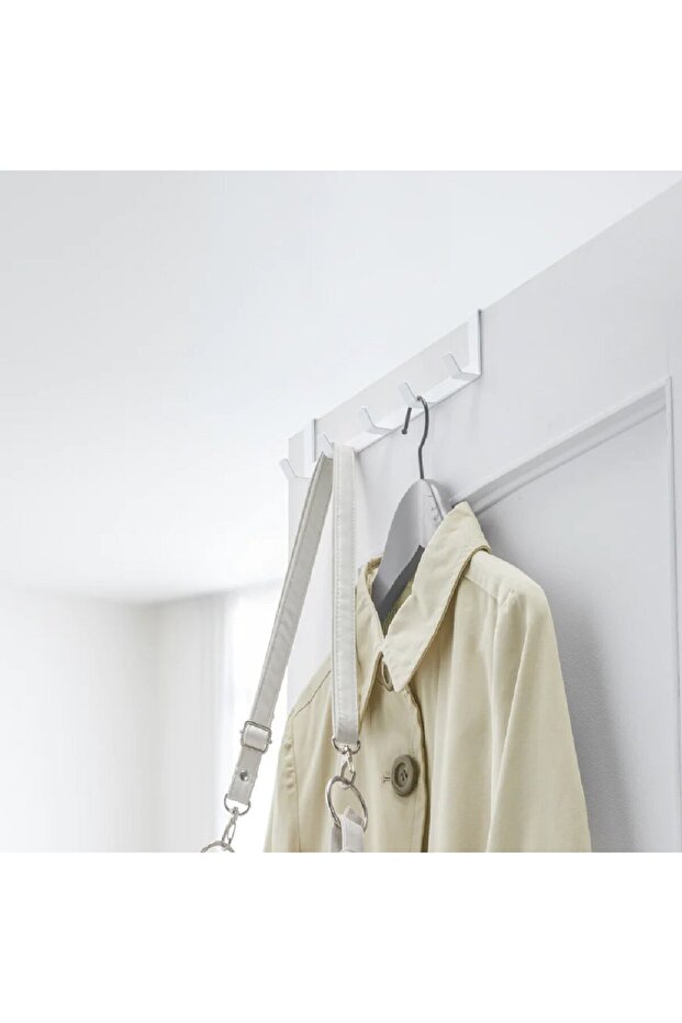 Smart Kapı Üstü Geniş Askılık Beyaz - 5